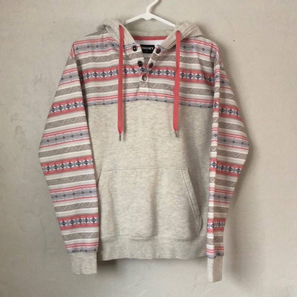 Hooey Women’s Button Down Hoodie